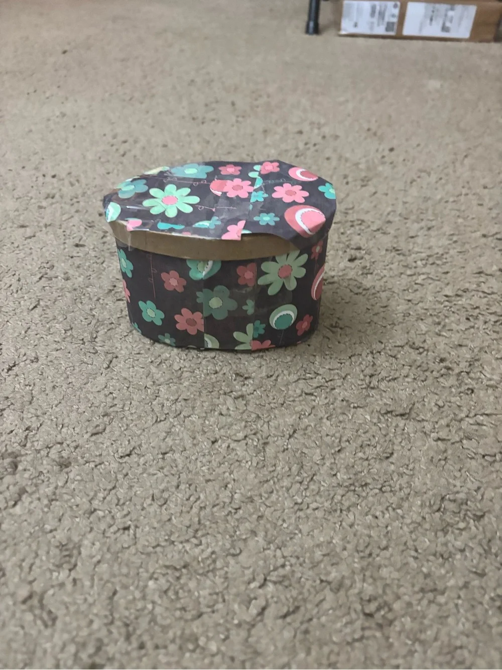 Floral Kids Jewelry Box - Pink & Mint